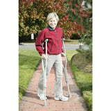 Walking Crutches with Underarm Pad and Handgrip, Pediatric, 1 Pair - Discount Homecare & Mobility Products