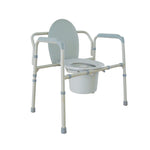 Heavy Duty Bariatric Folding Bedside Commode Chair - Discount Homecare & Mobility Products