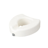 Premium Plastic Raised Toilet Seat with Lock, Elongated - Discount Homecare & Mobility Products