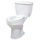 Raised Toilet Seat with Lock, Standard Seat, 2" - Discount Homecare & Mobility Products