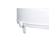 Raised Toilet Seat with Lock and Lid, Standard Seat, 2" - Discount Homecare & Mobility Products