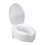 Raised Toilet Seat with Lock and Lid, Standard Seat, 6" - Discount Homecare & Mobility Products