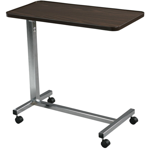 Non Tilt Top Overbed Table, Chrome - Discount Homecare & Mobility Products