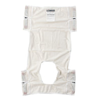Patient Lift Sling, Polyester Mesh with Commode Cutout - Discount Homecare & Mobility Products