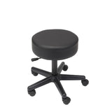 Padded Seat Revolving Pneumatic Adjustable Height Stool, Plastic Base - Discount Homecare & Mobility Products