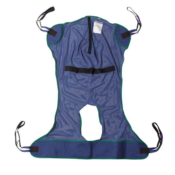 Full Body Patient Lift Sling, Mesh with Commode Cutout, Large - Discount Homecare & Mobility Products