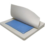 Gel "E" Skin Protection Wheelchair Seat Cushion, 16" x 16" x 3" - Discount Homecare & Mobility Products