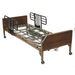 Semi Electric Hospital Bed with Half Rails - Discount Homecare & Mobility Products
