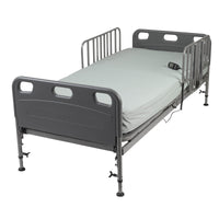 Competitor Semi Electric Hospital Bed with Half Rails - Discount Homecare & Mobility Products