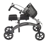 Dual Pad Steerable Knee Walker Knee Scooter with Basket, Alternative to Crutches - Discount Homecare & Mobility Products