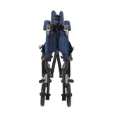 Fly Lite Ultra Lightweight Transport Wheelchair, Blue - Discount Homecare & Mobility Products