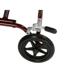 Fly Lite Ultra Lightweight Transport Wheelchair, Burgundy - Discount Homecare & Mobility Products