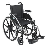 Viper Wheelchair with Flip Back Removable Arms, Desk Arms, Swing away Footrests, 12" Seat - Discount Homecare & Mobility Products