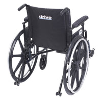 Viper Plus GT Wheelchair with Flip Back Removable Adjustable Full Arms, Swing away Footrests, 20" Seat - Discount Homecare & Mobility Products