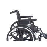 Viper Plus GT Wheelchair with Flip Back Removable Adjustable Full Arms, Swing away Footrests, 20" Seat - Discount Homecare & Mobility Products