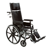 Viper Plus GT Full Reclining Wheelchair, Detachable Full Arms, 20" Seat - Discount Homecare & Mobility Products