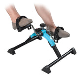 Folding Exercise Peddler with Digital Display, Blue - Discount Homecare & Mobility Products