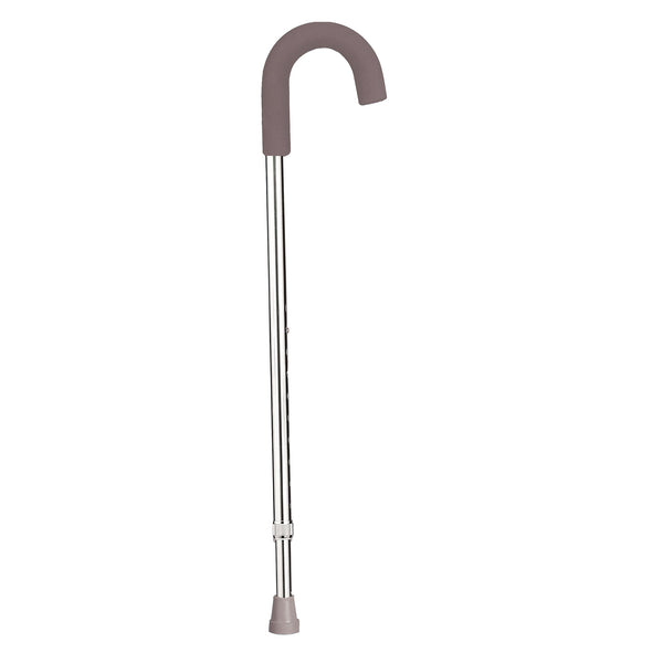 Aluminum Round Handle Cane with Foam Grip - Discount Homecare & Mobility Products