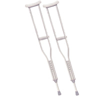 Walking Crutches with Underarm Pad and Handgrip, Adult, 1 Pair - Discount Homecare & Mobility Products