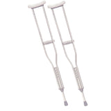 Walking Crutches with Underarm Pad and Handgrip, Adult, 1 Pair - Discount Homecare & Mobility Products