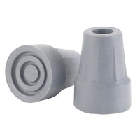 Forearm Crutch Tip 5/8", Gray, Pair, Blister Pack - Discount Homecare & Mobility Products
