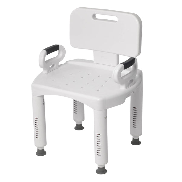 Premium Series Shower Chair with Back and Arms - Discount Homecare & Mobility Products