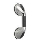 Suction Cup Grab Bar, 12", Chrome and Black - Discount Homecare & Mobility Products