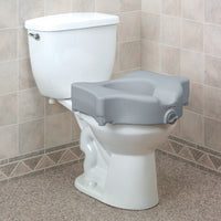 Heavy Duty Locking Raised Toilet Seat, 5" - Discount Homecare & Mobility Products
