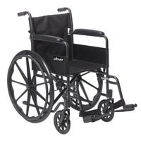 Silver Sport 1 Wheelchair with Full Arms and Swing away Removable Footrest - Discount Homecare & Mobility Products