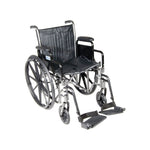 Silver Sport 2 Wheelchair, Detachable Desk Arms, Swing away Footrests, 16" Seat - Discount Homecare & Mobility Products