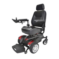 Titan Transportable Front Wheel Power Wheelchair, Full Back Captain's Seat, 16" x 16" - Discount Homecare & Mobility Products