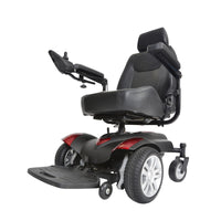 Titan X16 Front Wheel Power Wheelchair, Full Back Captain's Seat, 18" x 16" - Discount Homecare & Mobility Products