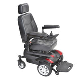 Titan X23 Front Wheel Power Wheelchair, Full Back Captain's Seat, 22" x 20" - Discount Homecare & Mobility Products