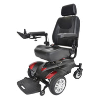 Titan Transportable Front Wheel Power Wheelchair, Vented Captain's Seat, 18" x 18" - Discount Homecare & Mobility Products