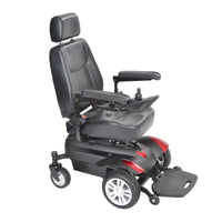 Titan X23 Front Wheel Power Wheelchair, Vented Captain's Seat, 18" x 18" - Discount Homecare & Mobility Products